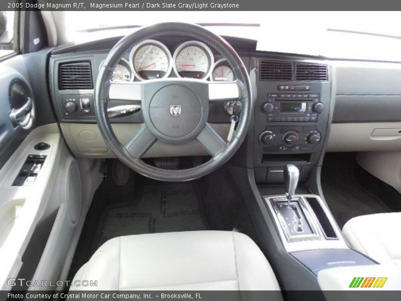 Magnesium Pearl / Dark Slate Gray/Light Graystone 2005 Dodge Magnum R/T