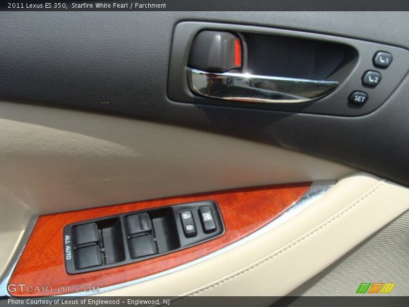 Starfire White Pearl / Parchment 2011 Lexus ES 350