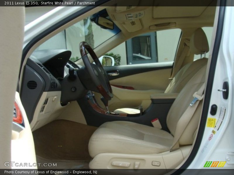 Starfire White Pearl / Parchment 2011 Lexus ES 350