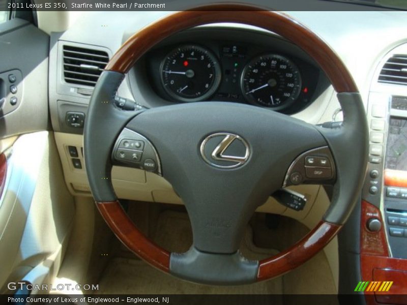 Starfire White Pearl / Parchment 2011 Lexus ES 350
