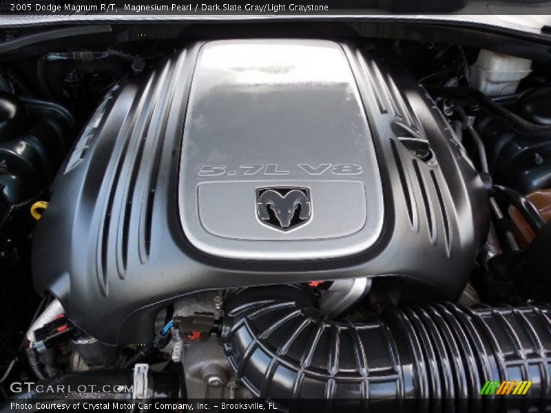 Magnesium Pearl / Dark Slate Gray/Light Graystone 2005 Dodge Magnum R/T