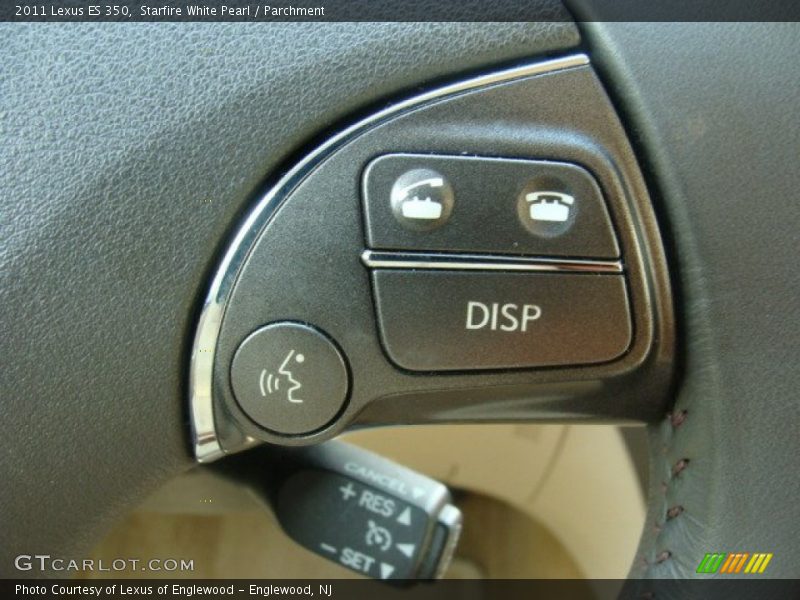Starfire White Pearl / Parchment 2011 Lexus ES 350