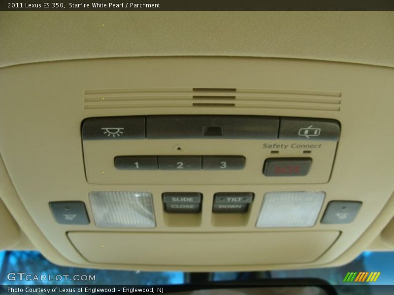 Starfire White Pearl / Parchment 2011 Lexus ES 350