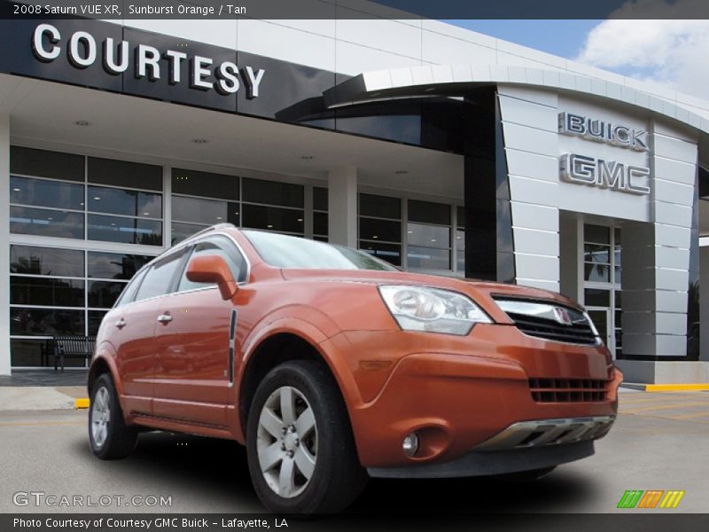 Sunburst Orange / Tan 2008 Saturn VUE XR