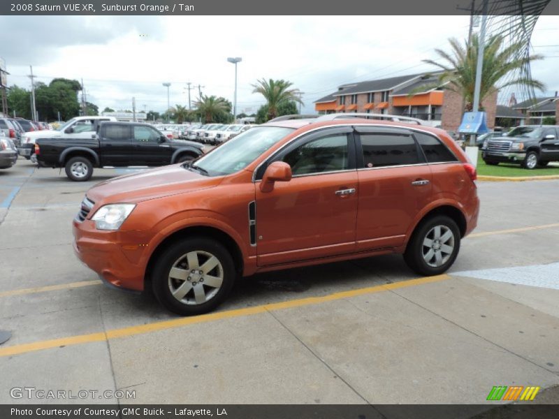 Sunburst Orange / Tan 2008 Saturn VUE XR