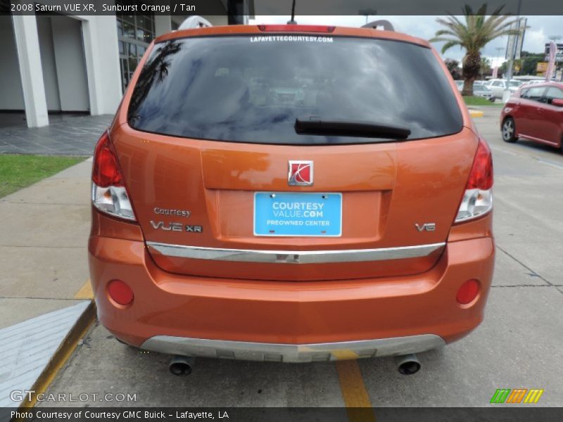 Sunburst Orange / Tan 2008 Saturn VUE XR