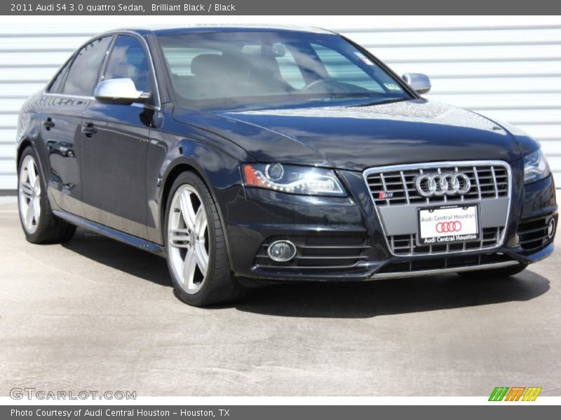 Brilliant Black / Black 2011 Audi S4 3.0 quattro Sedan