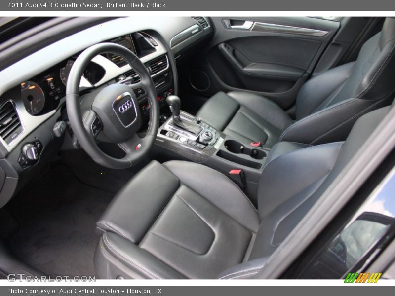  2011 S4 3.0 quattro Sedan Black Interior