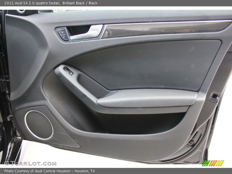 Brilliant Black / Black 2011 Audi S4 3.0 quattro Sedan