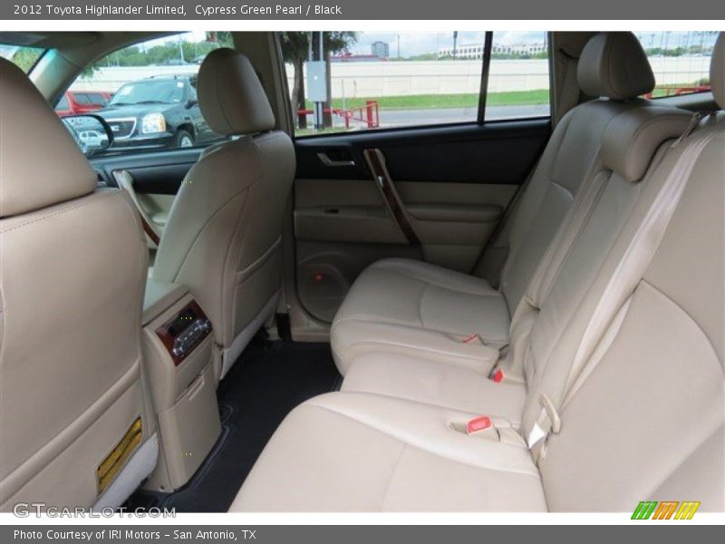 Cypress Green Pearl / Black 2012 Toyota Highlander Limited