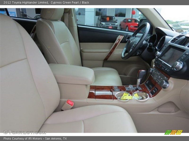 Cypress Green Pearl / Black 2012 Toyota Highlander Limited