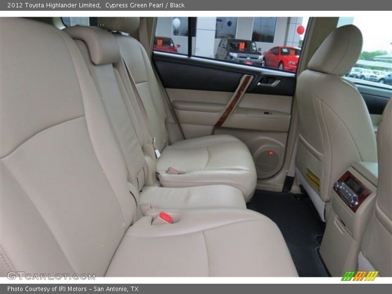 Cypress Green Pearl / Black 2012 Toyota Highlander Limited