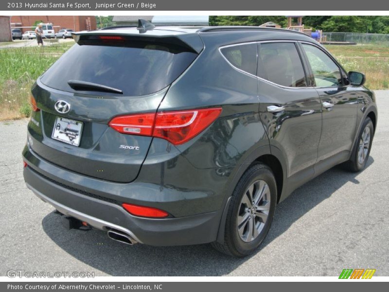 Juniper Green / Beige 2013 Hyundai Santa Fe Sport