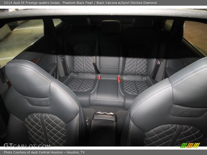 Phantom Black Pearl / Black Valcona w/Sport Stitched Diamond 2014 Audi S6 Prestige quattro Sedan