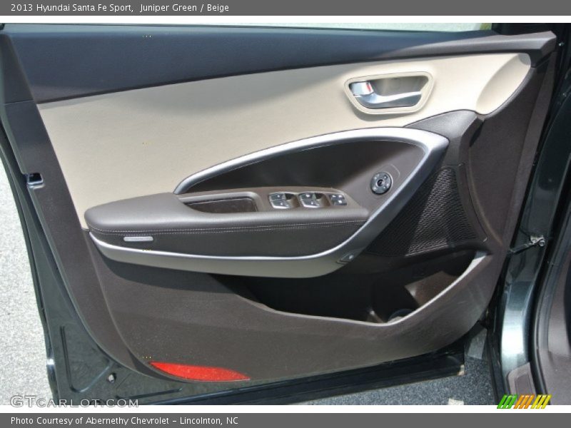 Juniper Green / Beige 2013 Hyundai Santa Fe Sport