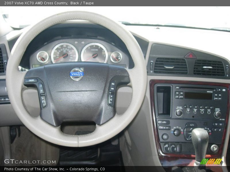 Black / Taupe 2007 Volvo XC70 AWD Cross Country