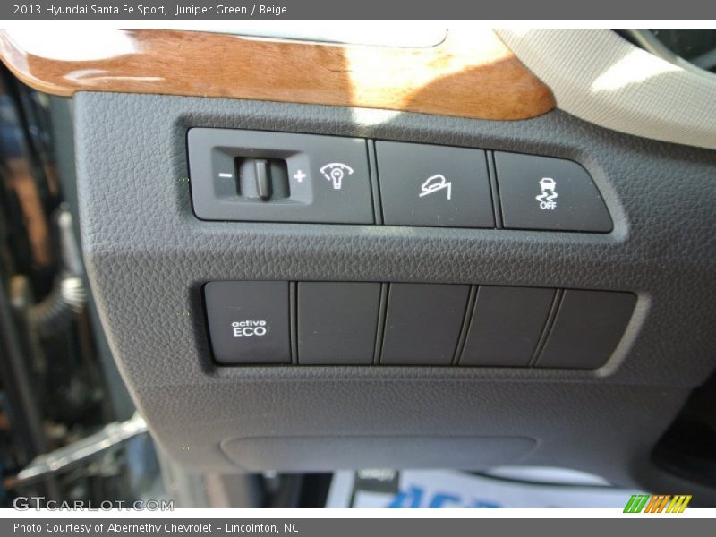Juniper Green / Beige 2013 Hyundai Santa Fe Sport