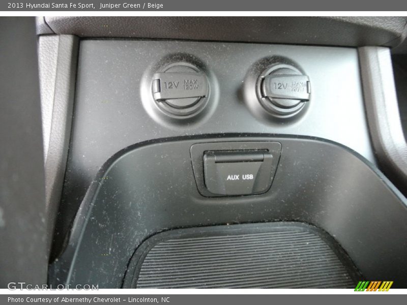 Juniper Green / Beige 2013 Hyundai Santa Fe Sport