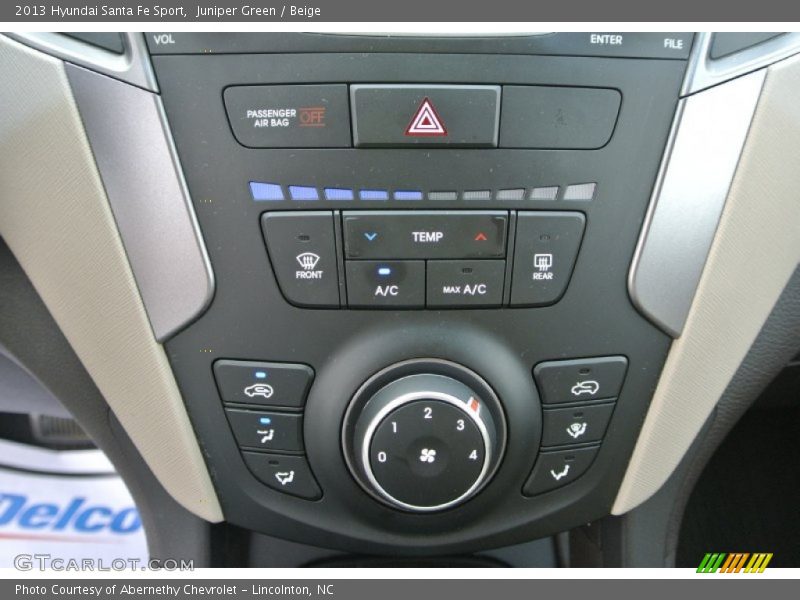 Juniper Green / Beige 2013 Hyundai Santa Fe Sport