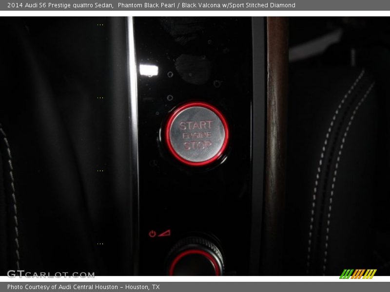 Phantom Black Pearl / Black Valcona w/Sport Stitched Diamond 2014 Audi S6 Prestige quattro Sedan