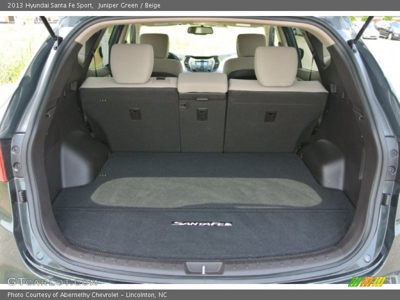 Juniper Green / Beige 2013 Hyundai Santa Fe Sport