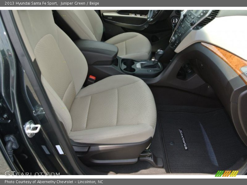 Juniper Green / Beige 2013 Hyundai Santa Fe Sport