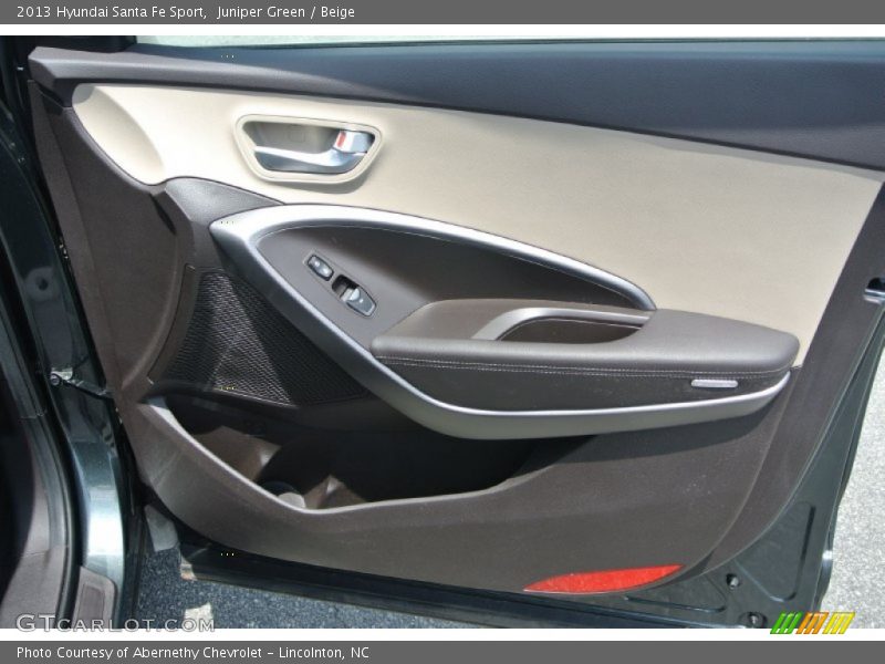 Juniper Green / Beige 2013 Hyundai Santa Fe Sport