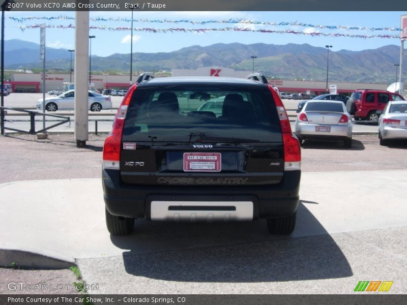 Black / Taupe 2007 Volvo XC70 AWD Cross Country