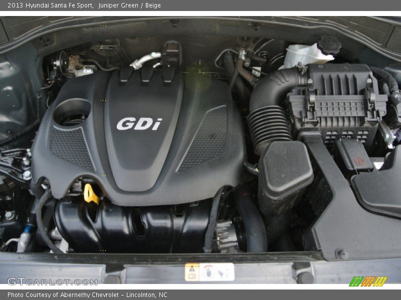 Juniper Green / Beige 2013 Hyundai Santa Fe Sport