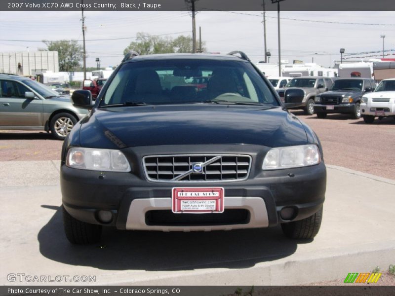 Black / Taupe 2007 Volvo XC70 AWD Cross Country