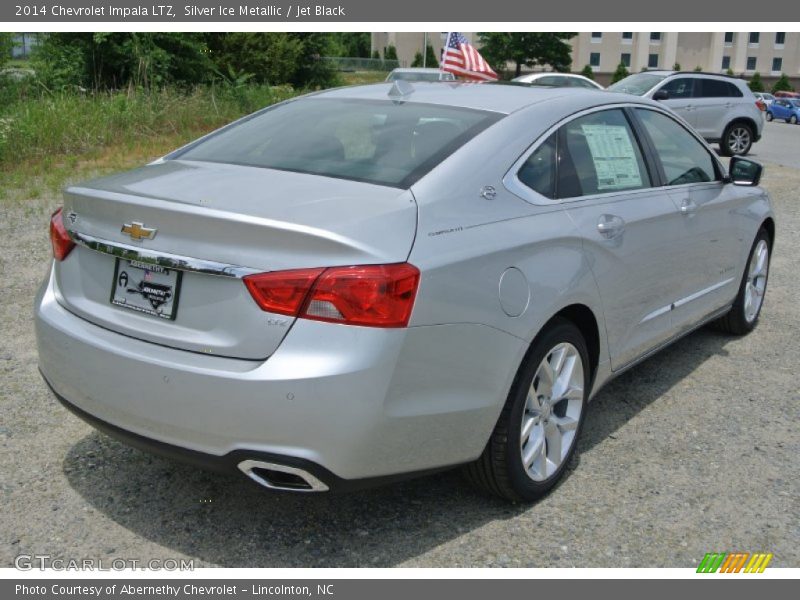 Silver Ice Metallic / Jet Black 2014 Chevrolet Impala LTZ