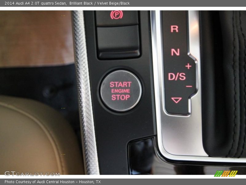 Brilliant Black / Velvet Beige/Black 2014 Audi A4 2.0T quattro Sedan