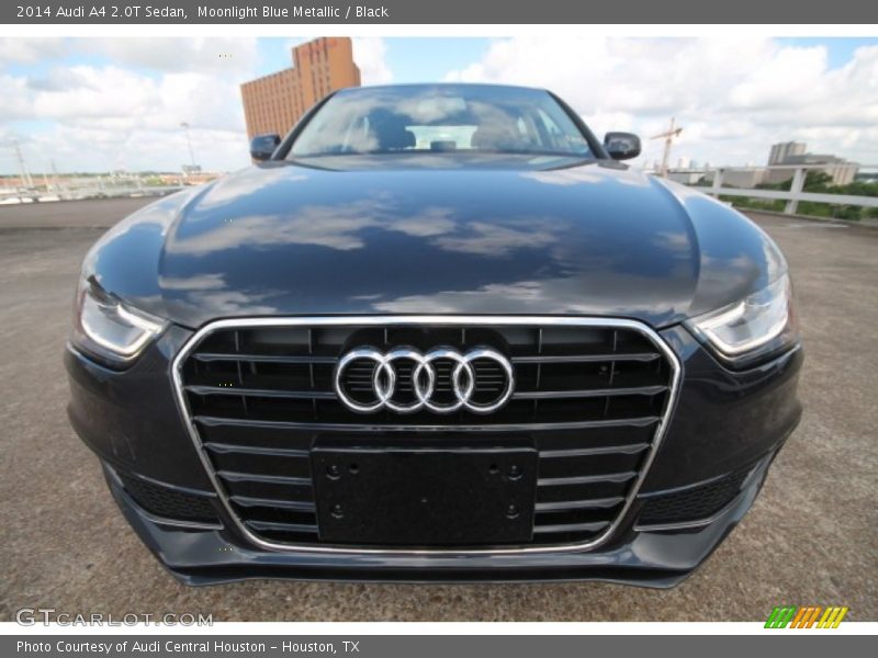 Moonlight Blue Metallic / Black 2014 Audi A4 2.0T Sedan