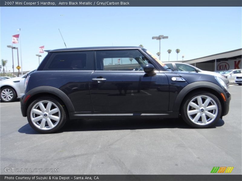 Astro Black Metallic / Grey/Carbon Black 2007 Mini Cooper S Hardtop