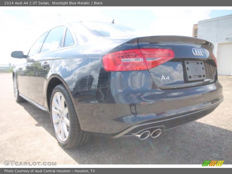 Moonlight Blue Metallic / Black 2014 Audi A4 2.0T Sedan