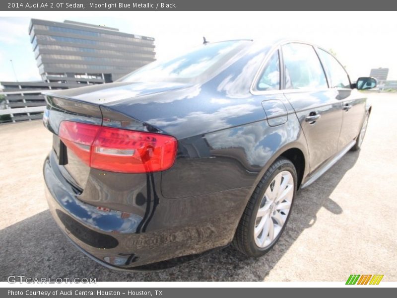 Moonlight Blue Metallic / Black 2014 Audi A4 2.0T Sedan