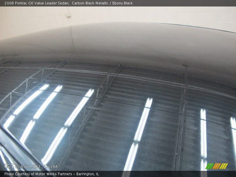 Carbon Black Metallic / Ebony Black 2008 Pontiac G6 Value Leader Sedan