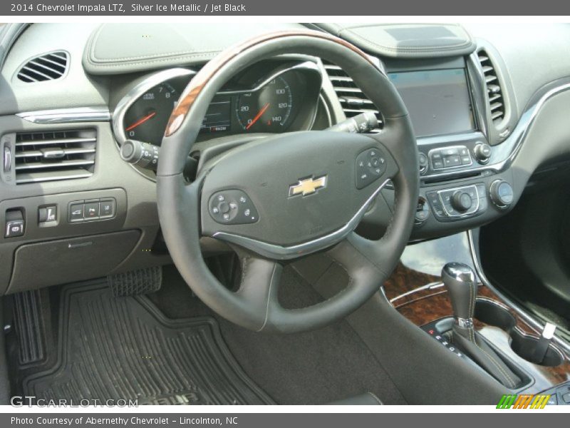 Silver Ice Metallic / Jet Black 2014 Chevrolet Impala LTZ