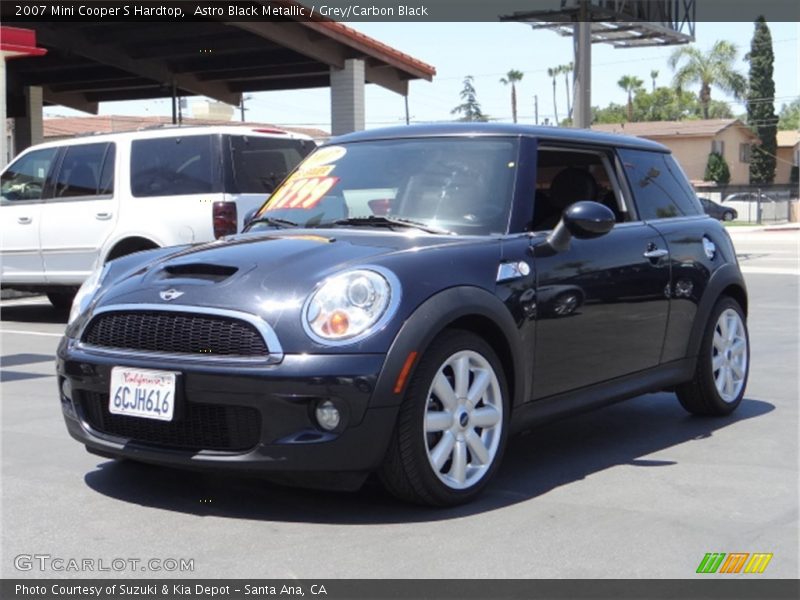 Astro Black Metallic / Grey/Carbon Black 2007 Mini Cooper S Hardtop