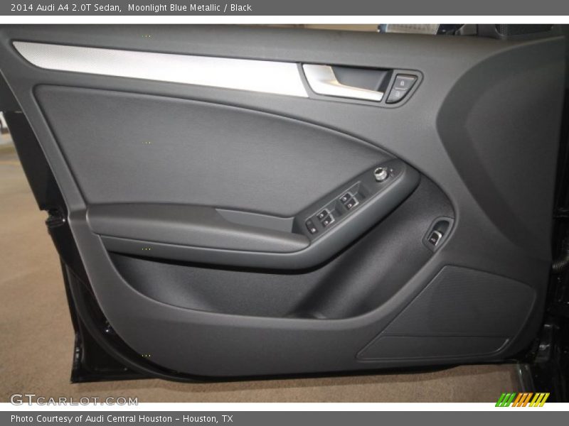 Moonlight Blue Metallic / Black 2014 Audi A4 2.0T Sedan