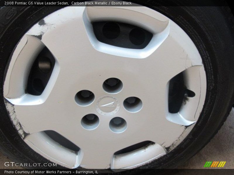 Carbon Black Metallic / Ebony Black 2008 Pontiac G6 Value Leader Sedan