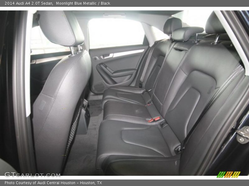 Moonlight Blue Metallic / Black 2014 Audi A4 2.0T Sedan