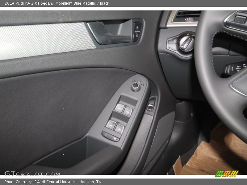 Moonlight Blue Metallic / Black 2014 Audi A4 2.0T Sedan