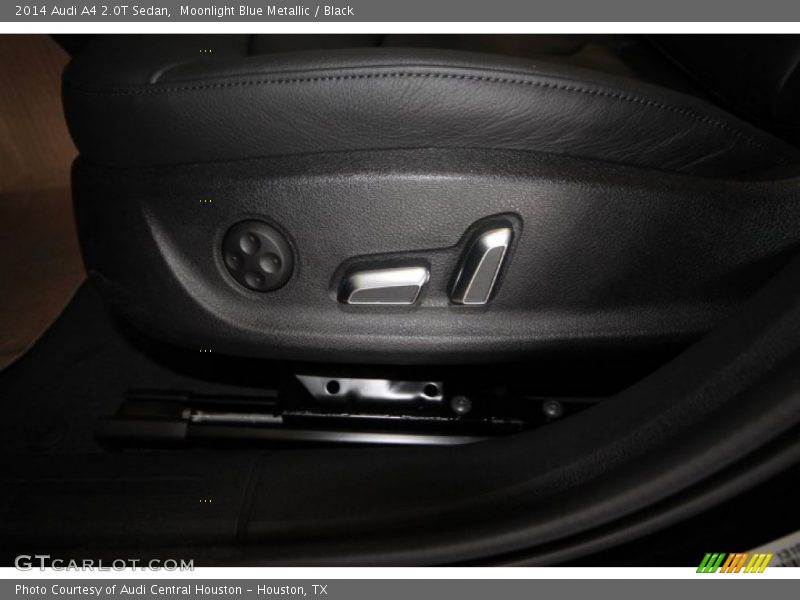 Moonlight Blue Metallic / Black 2014 Audi A4 2.0T Sedan
