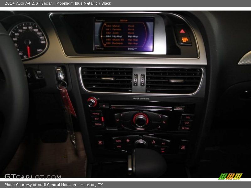 Moonlight Blue Metallic / Black 2014 Audi A4 2.0T Sedan