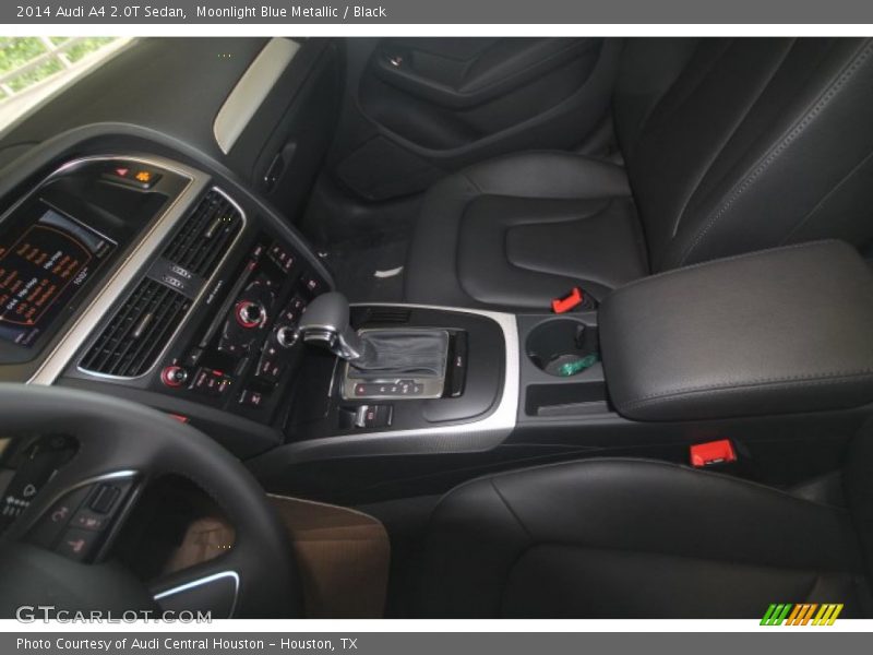Moonlight Blue Metallic / Black 2014 Audi A4 2.0T Sedan