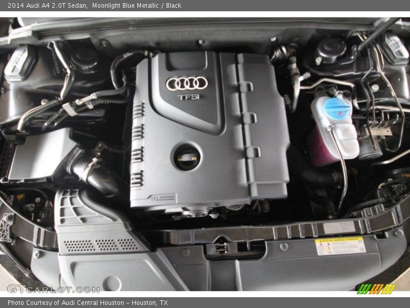 Moonlight Blue Metallic / Black 2014 Audi A4 2.0T Sedan