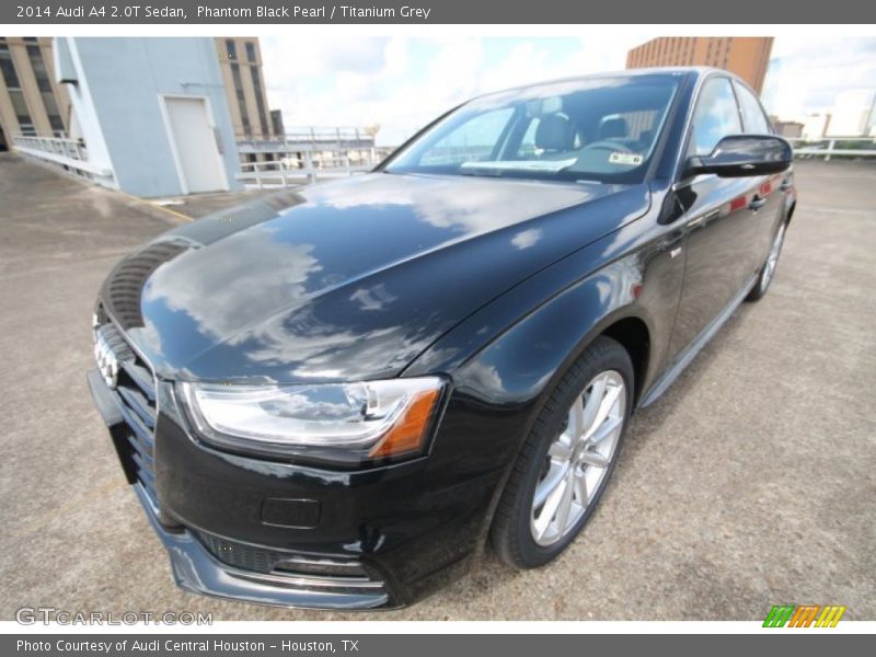 Phantom Black Pearl / Titanium Grey 2014 Audi A4 2.0T Sedan
