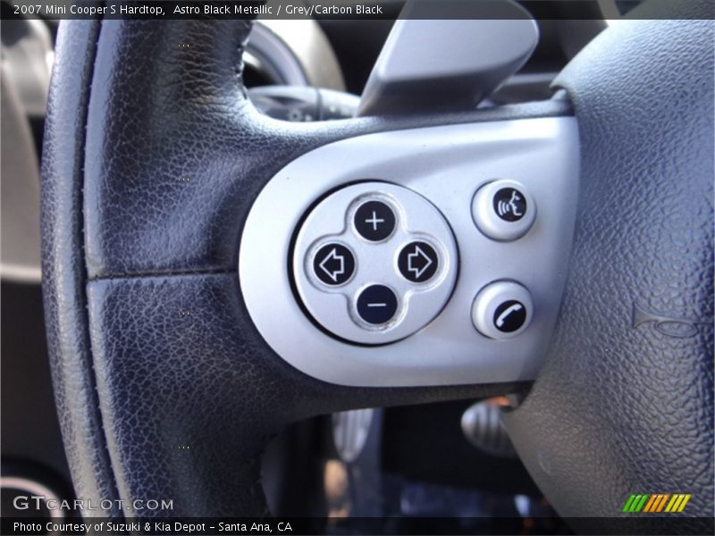 Astro Black Metallic / Grey/Carbon Black 2007 Mini Cooper S Hardtop