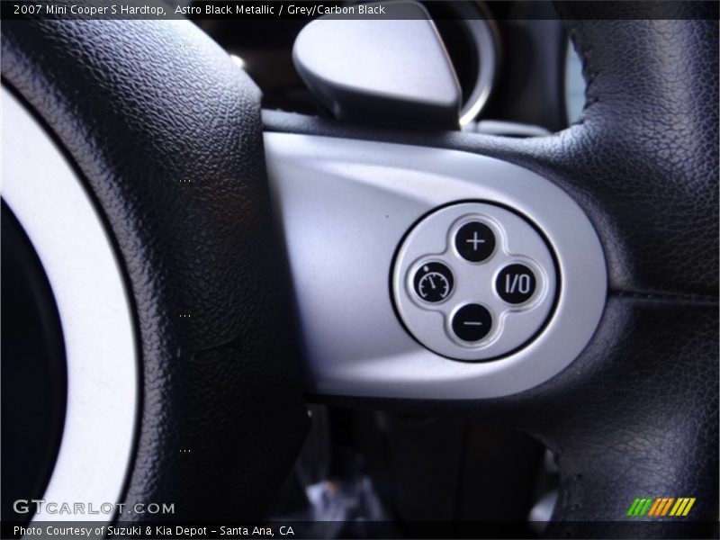 Astro Black Metallic / Grey/Carbon Black 2007 Mini Cooper S Hardtop